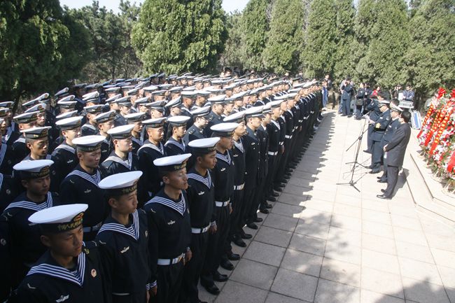 祭奠甲午英烈勿忘国之大殇